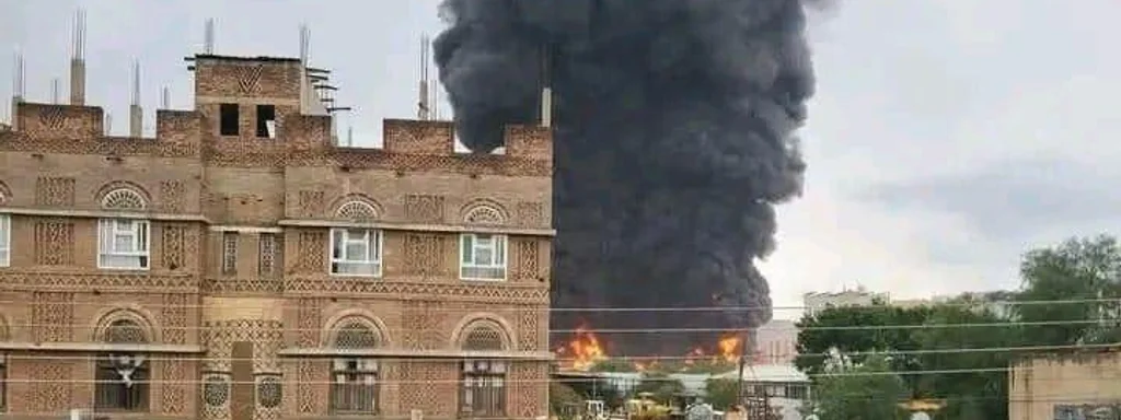 Israel Targets Senior Houthi Officials in Sanaa Airstrikes