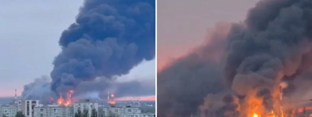 Ukrainian Drone Strikes Halt Operations at Rosneft's Kuibyshev Refinery