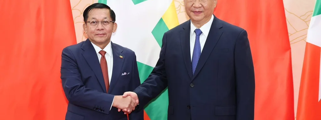 Xi Jinping and Myanmar's Leader Discuss Key Regional Cooperation