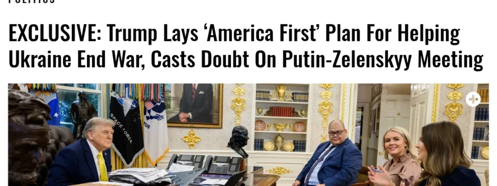 Trump Questions Feasibility of Putin-Zelensky Meeting Amid Conflict