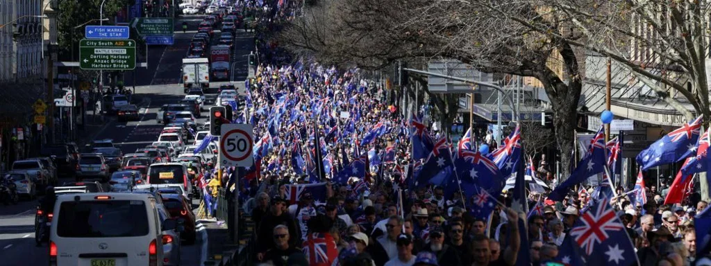 Tens of Thousands March Across Australia Demanding Immigration Reform