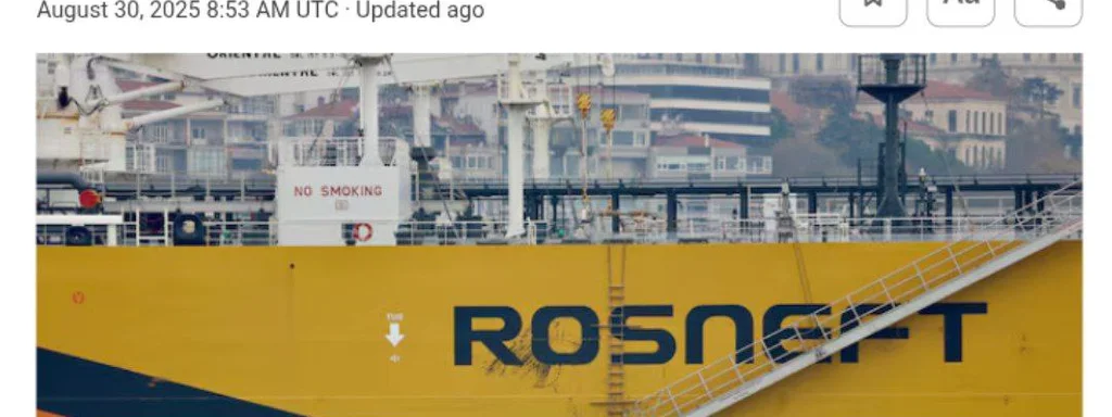 Rosneft's Net Income Plummets 68% Amid Weak Oil Prices