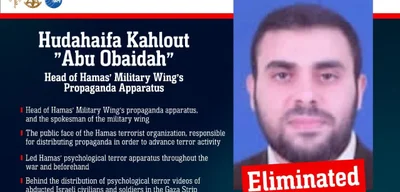 IDF and Shin Bet Target Propaganda Chief, Eliminate Hamas Spokesman