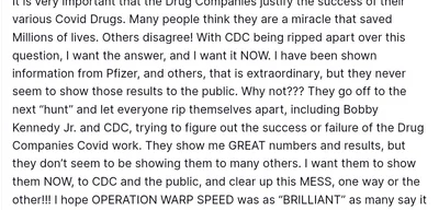 Trump Demands Vaccine Transparency from Pharma Giants Amid CDC Criticism