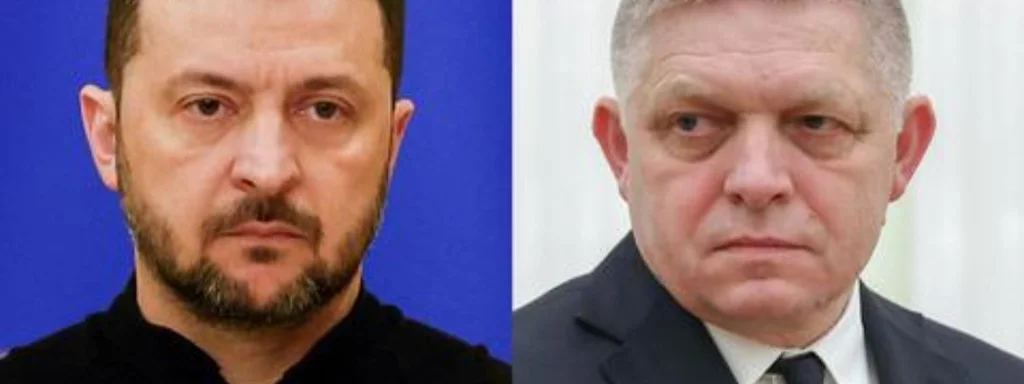 Slovak PM Fico to Meet Ukraine’s Zelensky After Key Talks in Beijing