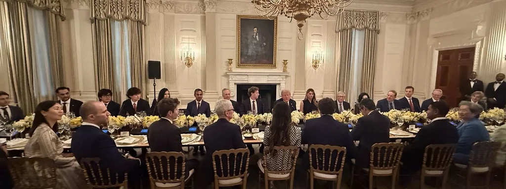 Trump Hosts Tech Titans for Dinner; Musk’s Absence Sparks Speculation