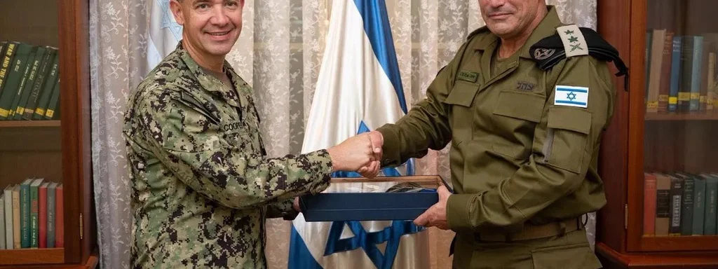 Featured image for: Adm. Cooper Visits Israel to Strengthen U.S.-Israel Military Ties Adm. Cooper Visits Israel to Strengthen U.S.-Israel Military Ties