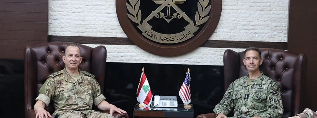 Featured image for: US Central Command Chief Meets with Lebanese Army Leaders to Discuss Regional Security US Central Command Chief Meets with Lebanese Army Leaders to Discuss Regional Security