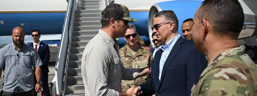 Featured image for: US Secretary of War Hegseth and General Caine Visit Puerto Rico as Tensions Rise with Venezuela US Secretary of War Hegseth and General Caine Visit Puerto Rico as Tensions Rise with Venezuela