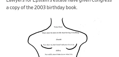 Congress Uncovers Trump's Signature in Epstein's Infamous Birthday Book