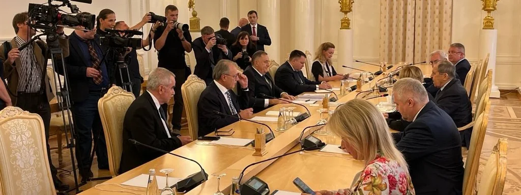 Featured image for: Dodik Claims Dayton Agreement "Destroyed" During Moscow Talks with Lavrov Dodik Claims Dayton Agreement "Destroyed" During Moscow Talks with Lavrov