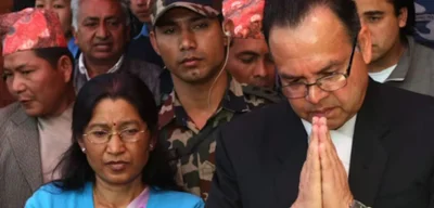 Protesters Set Fire to Former PM Khanal's Home, Wife Dies