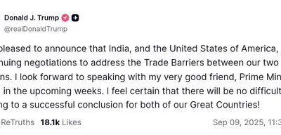 Trump and Modi Set to Advance US-India Trade Negotiations This Month
