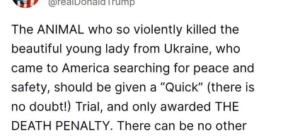 Trump Demands Death Penalty for DeCarlos Brown Jr. in Fiery Speech