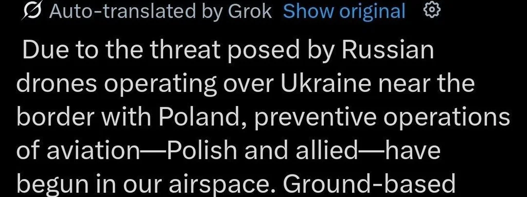 Featured image for: Poland Activates Air Defenses in Response to Russian Drone Threat Poland Activates Air Defenses in Response to Russian Drone Threat