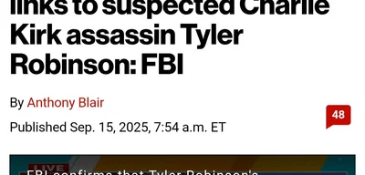 DNA links Tyler Robinson to Charlie Kirk assassination attempt, FBI says