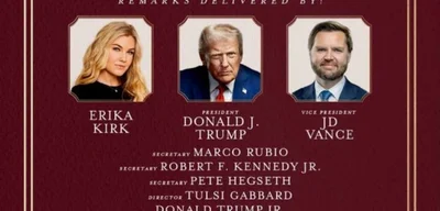 Turning Point USA announces speaker lineup for Charlie Kirk's memorial service