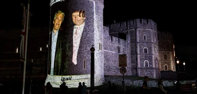 Four arrested for projecting Trump and Epstein images onto Windsor Castle