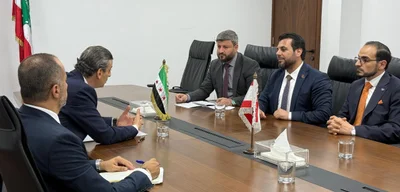Syrian delegation meets Lebanese Foreign Ministry to discuss cooperation