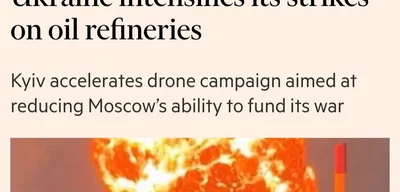 Ukraine strikes on Russian oil refineries disrupt 1 million bpd capacity