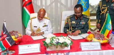 Kenya signs defense cooperation deal with Ethiopia in Addis Ababa