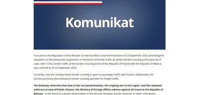 Poland urges citizens to leave Belarus immediately, says Foreign Ministry