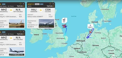 11 NATO member aerial refueling aircraft active across Europe