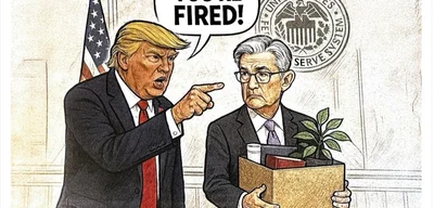 Trump posts image on Truth Social telling Fed Chair Powell 'YOU'RE FIRED!'