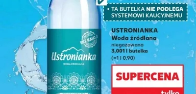 Kaufland sells water bottles just over deposit limit in Poland