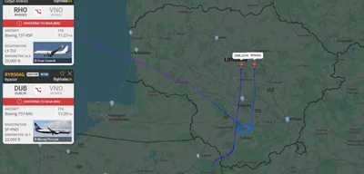 Two commercial flights diverting to Riga from Vilnius International Airport
