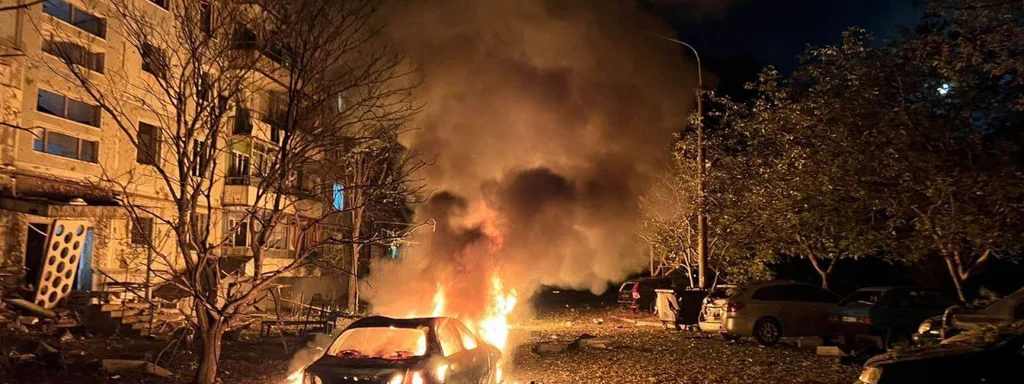 Russia attacks Zaporizhzhia with drones, killing 1 and injuring 9