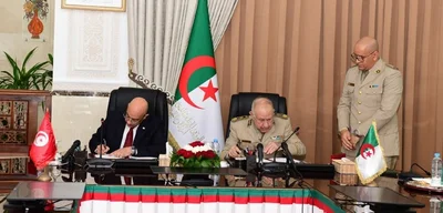 Algeria and Tunisia formalize defense cooperation agreement in Algiers