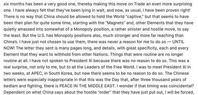 Trump Threatens Tariffs After China's Rare Earth Export Curbs