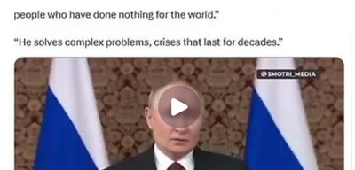 Trump thanks Putin for Nobel Peace Prize remarks