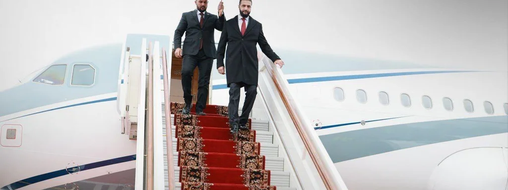 Syrian Interim President Ahmed al-Sharaa arrives in Moscow to meet Putin