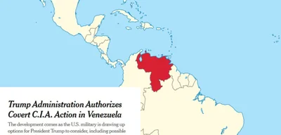 Trump administration authorizes CIA covert operations in Venezuela