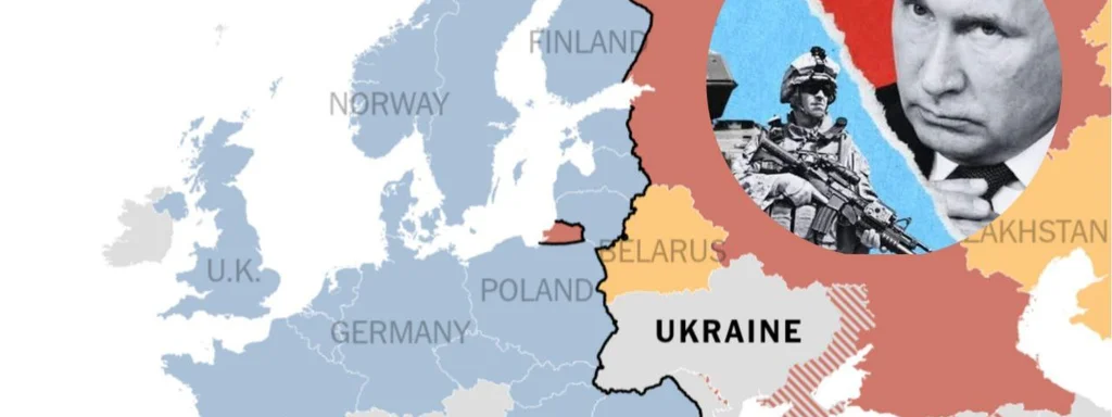 Russia builds up forces near EU borders for second phase of aggression