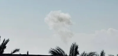 Israeli airstrikes hit western Deir al-Balah after attack on IDF vehicle