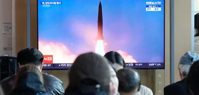 North Korea test fires ballistic missile ahead of Trump’s Asia trip