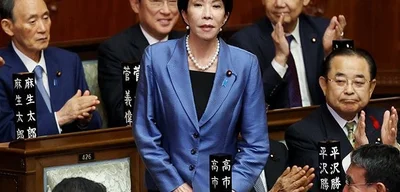 Japan's Prime Minister Sanae Takaichi vows to accelerate rearmament