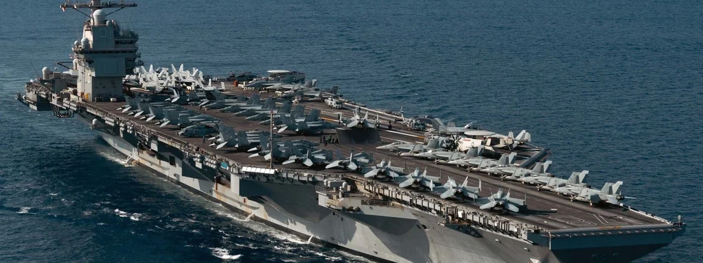 Featured image for: Pentagon deploys USS Gerald R. Ford to counter narco-terrorism in Latin America Pentagon deploys USS Gerald R. Ford to counter narco-terrorism in Latin America