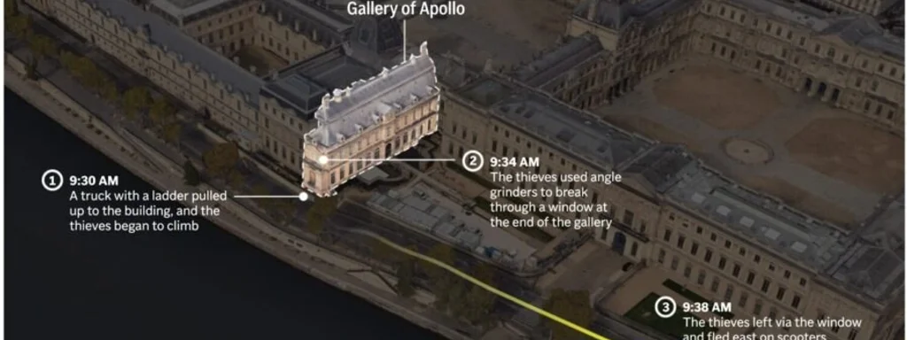 Featured image for: Louvre heist confirmed as inside job linked to security staffer Louvre heist confirmed as inside job linked to security staffer