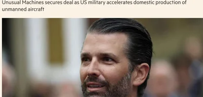 Unusual Machines, backed by Donald Trump Jr., wins U.S. Army drone contract