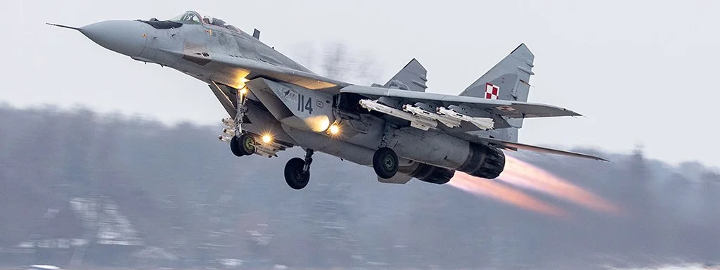 Featured image for: Polish MiG-29 jets intercept Russian Il-20 over Baltic Sea on Oct 28 Polish MiG-29 jets intercept Russian Il-20 over Baltic Sea on Oct 28