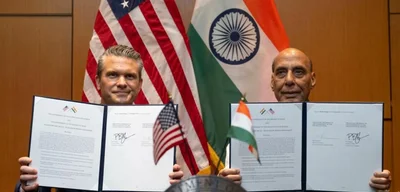 US and India sign 10-year defense pact for interoperability and intelligence sharing