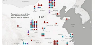 China expands over 60% of missile facilities since 2020, adding 21M sq ft