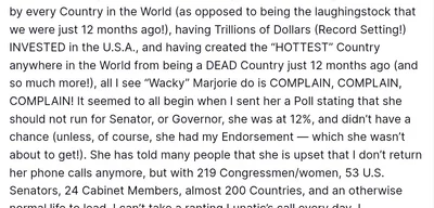 Trump withdraws endorsement of Rep. Marjorie Taylor Greene, backs challenger