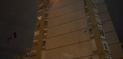 Russian air defenses damage residential buildings in Volgograd