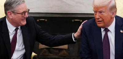 UK Prime Minister Keir Starmer and US President Donald Trump discuss Ukraine peace deal