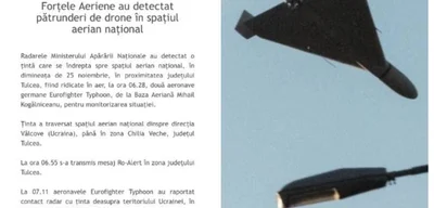 Six Russian drones breach Moldovan airspace, two enter Romania